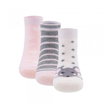 Παιδικές γκρι κάλτσες 205252-002 Ewer's 3τμχ 